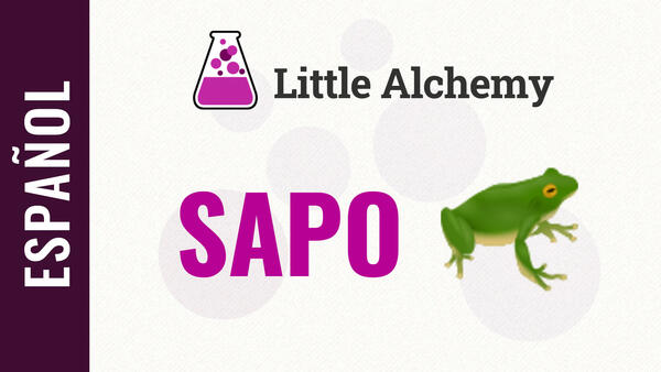 Video: Cómo hacer un SAPO o una RANA en Little Alchemy