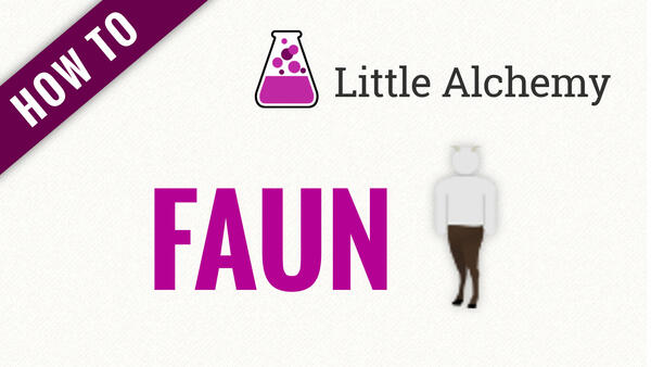 Video: How to make FAUN in Little Alchemy