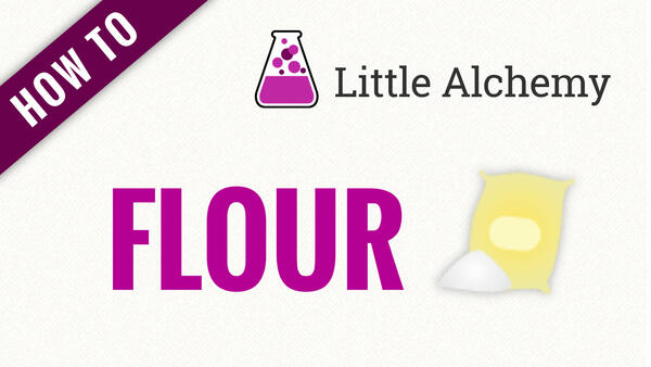 Video: How to make FLOUR in Little Alchemy