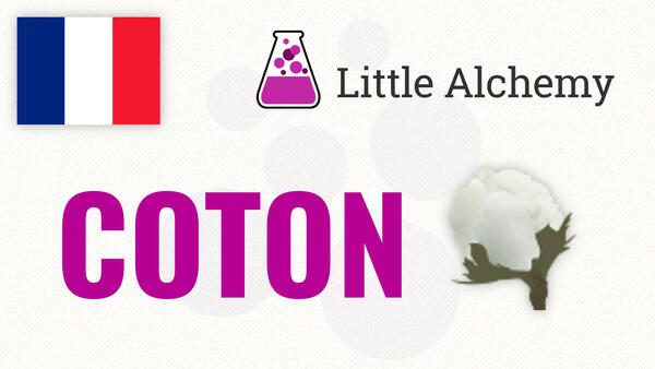 Video: Comment faire COTON à Little Alchemy