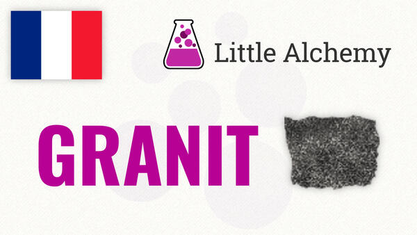 Video: Comment faire GRANIT à Little Alchemy