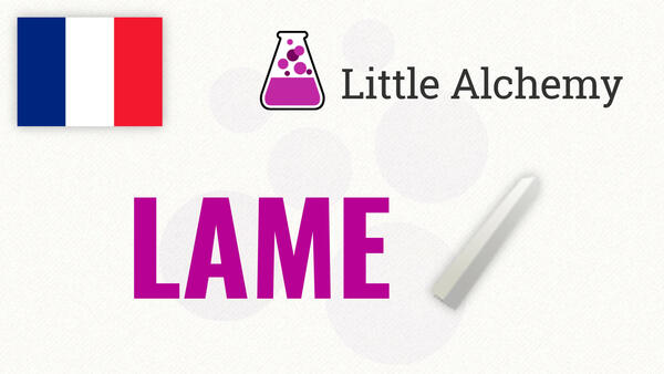Video: Comment faire LAME à Little Alchemy