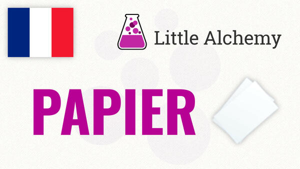 Video: Comment faire PAPIER à Little Alchemy