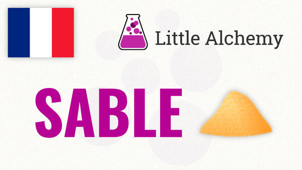 Video: Comment faire SABLE à Little Alchemy