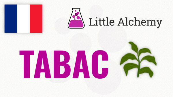 Video: Comment faire TABAC à Little Alchemy