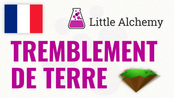 Video: Comment faire TREMBLEMENT DE TERRE à Little Alchemy