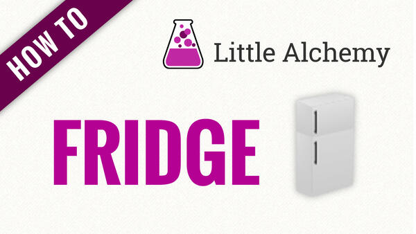 Video: How to make FRIDGE in Little Alchemy