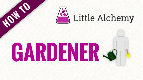 Video: How to make GARDENER in Little Alchemy
