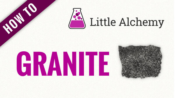 Video: How to make GRANITE in Little Alchemy