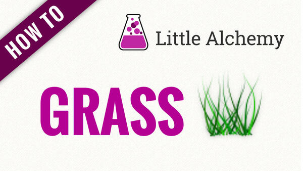 Video: How to make GRASS in Little Alchemy