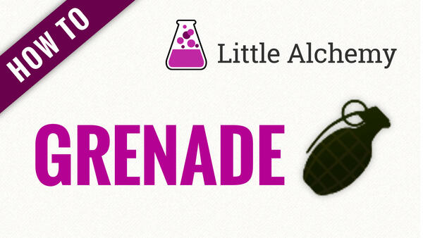Video: How to make GRENADE in Little Alchemy