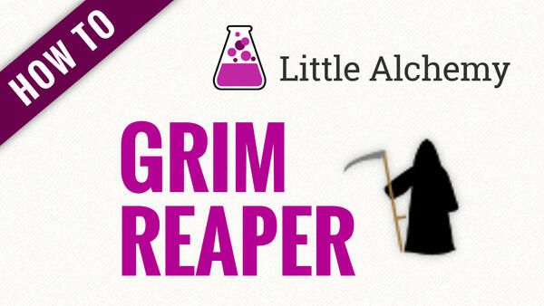 Video: How to make the GRIM REAPER in Little Alchemy