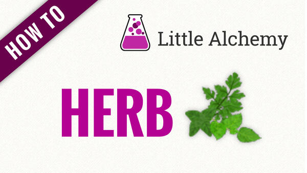 Video: How to make HERB in Little Alchemy