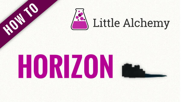 Video: How to make HORIZON in Little Alchemy