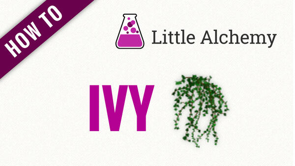 Video: How to make IVY in Little Alchemy