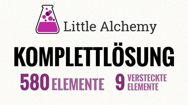 Video: Little Alchemy KOMPLETTLÖSUNG