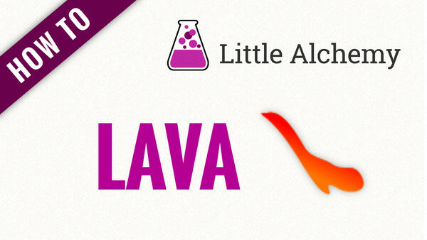 Video: How to make LAVA in Little Alchemy