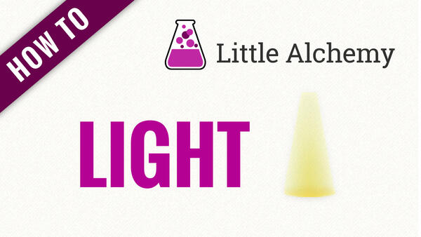 Video: How to make LIGHT in Little Alchemy