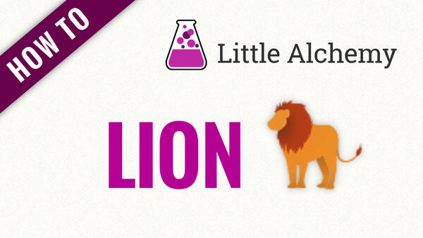 Video: How to make LION in Little Alchemy