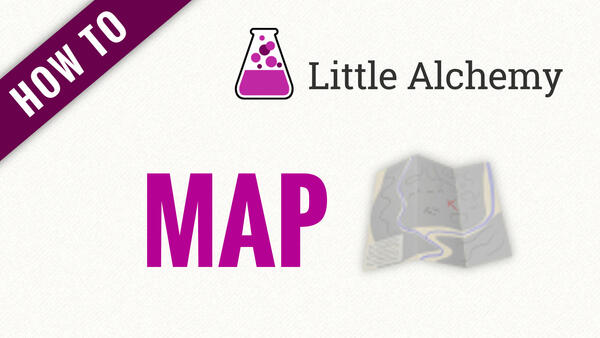 Video: How to make MAP in Little Alchemy