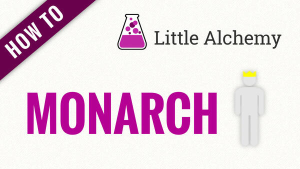 Video: How to make MONARCH in Little Alchemy