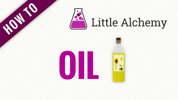 Video: How to make OIL in Little Alchemy