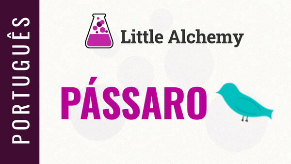 Video: Como fazer PÁSSARO no Little Alchemy | Solução em português