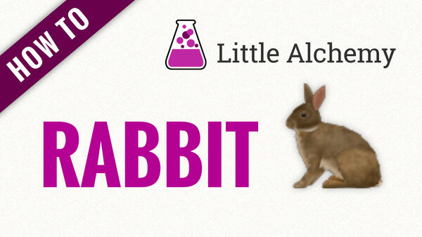 Video: How to make RABBIT in Little Alchemy