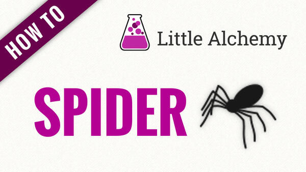 Video: How to make SPIDER in Little Alchemy