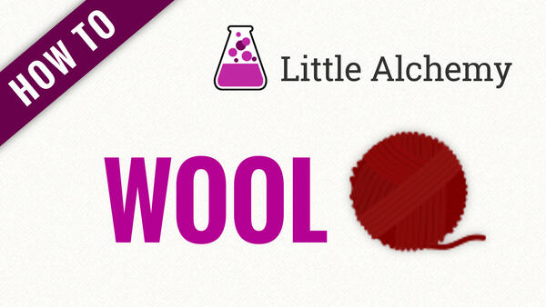 Video: How to make WOOL in Little Alchemy