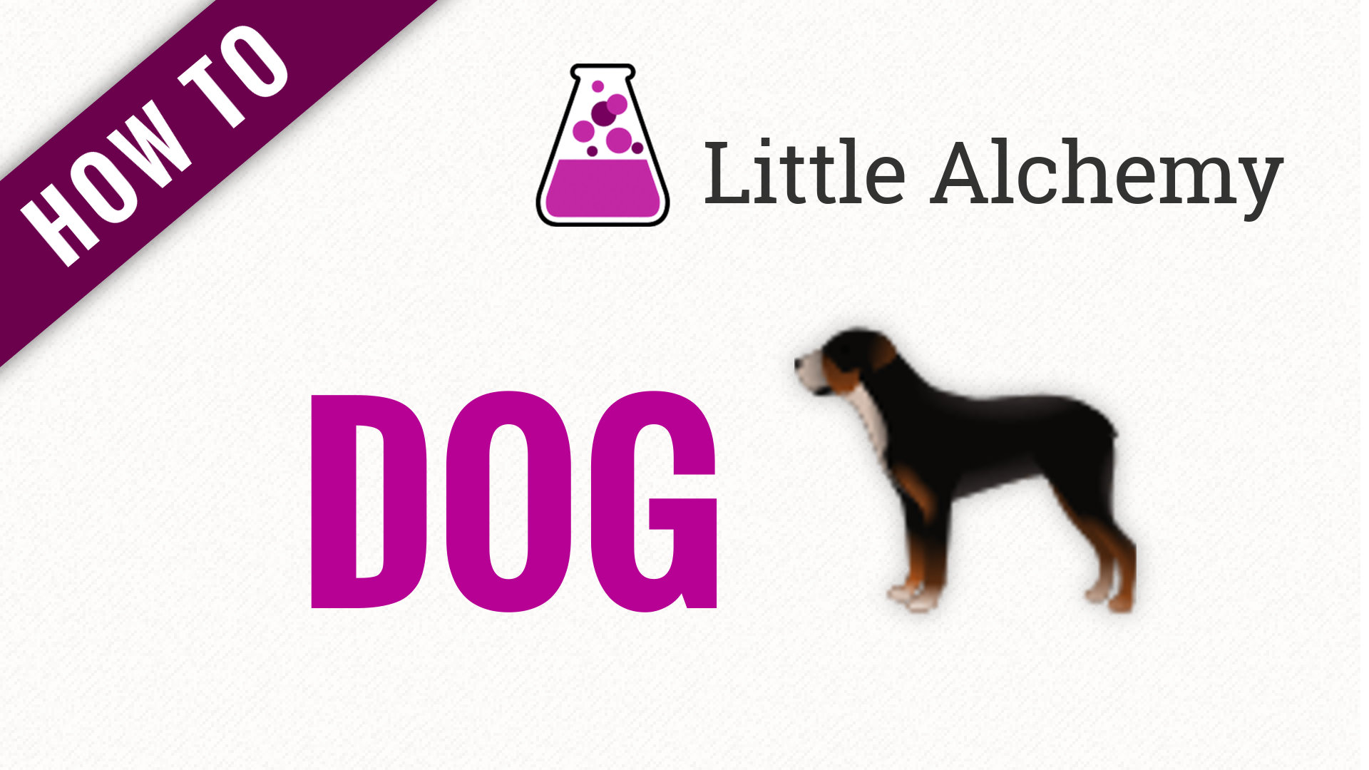 dog - Little Alchemy Cheats