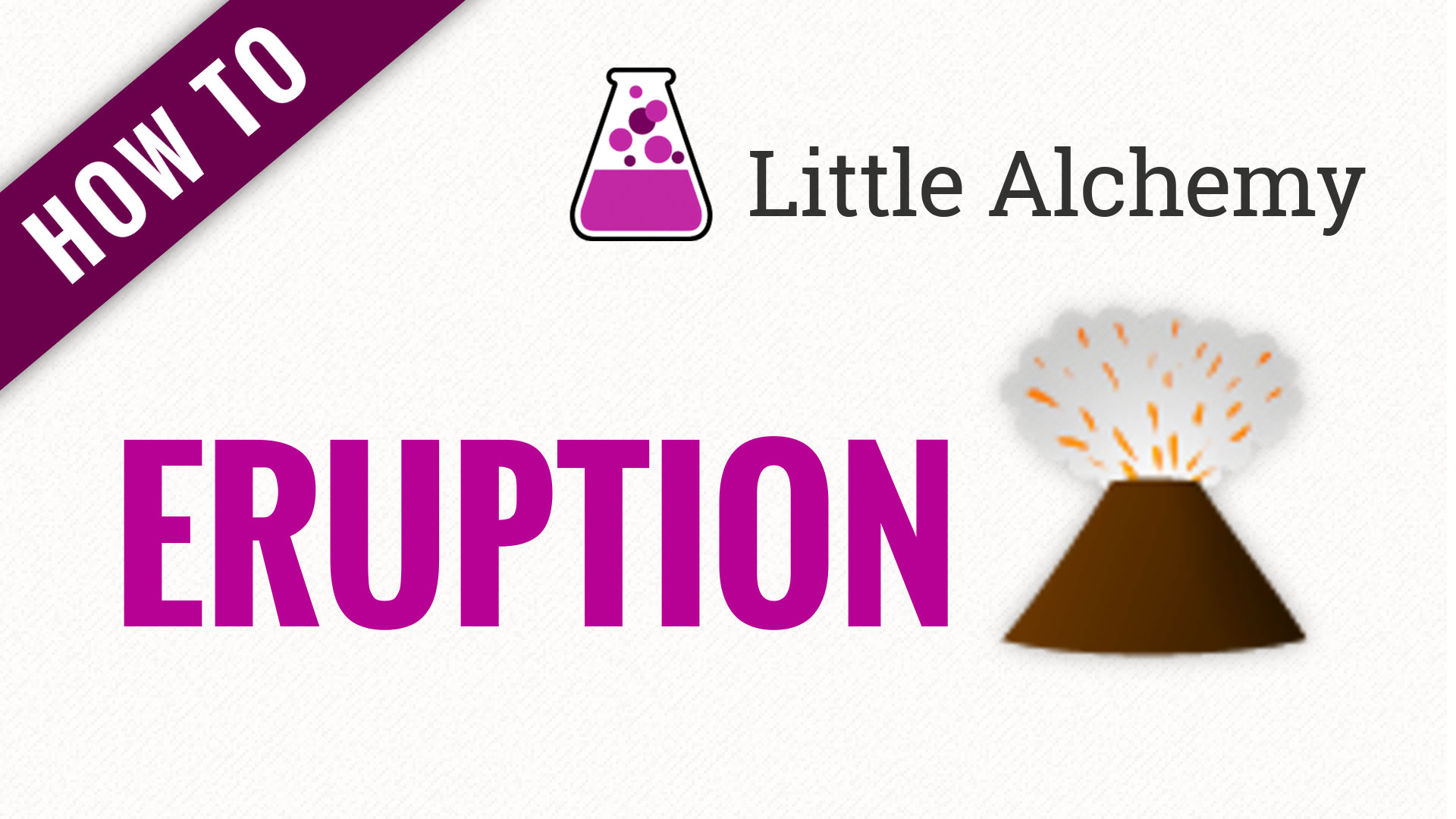 eruption Little Alchemy Cheats