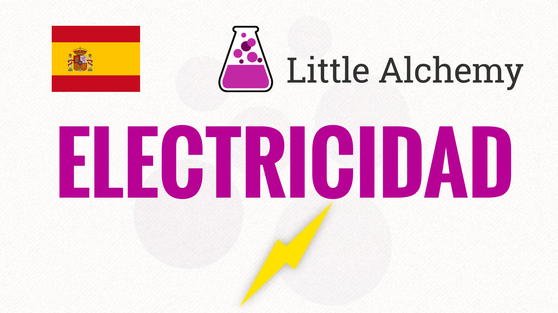 electricidad - Little Alchemy Combinaciones