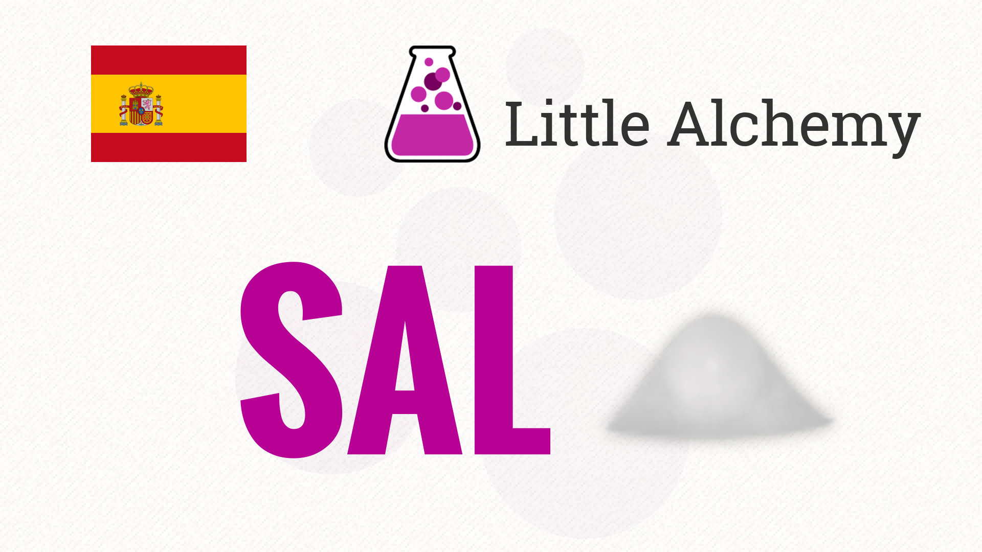 sal Little Alchemy Combinaciones