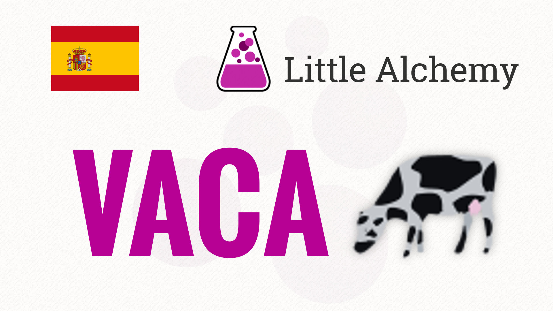 vaca Little Alchemy Combinaciones