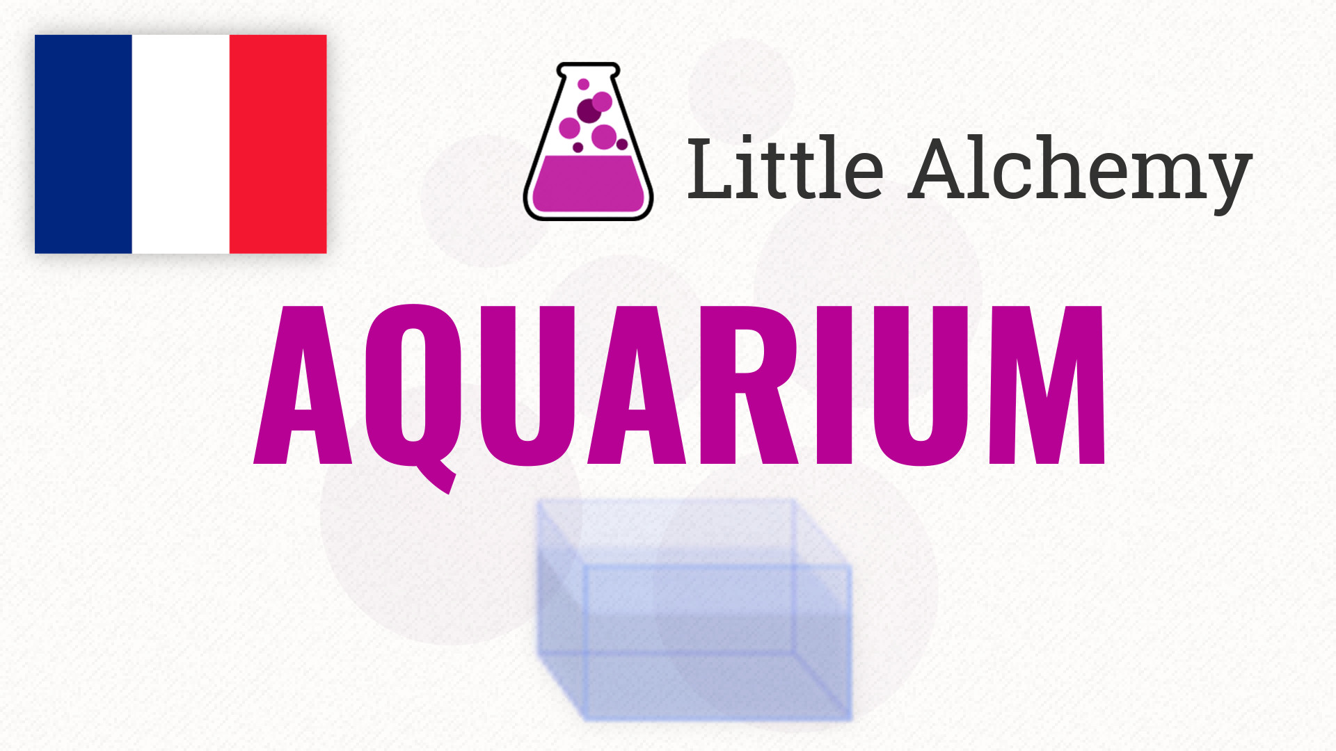 aquarium Little Alchemy Solution