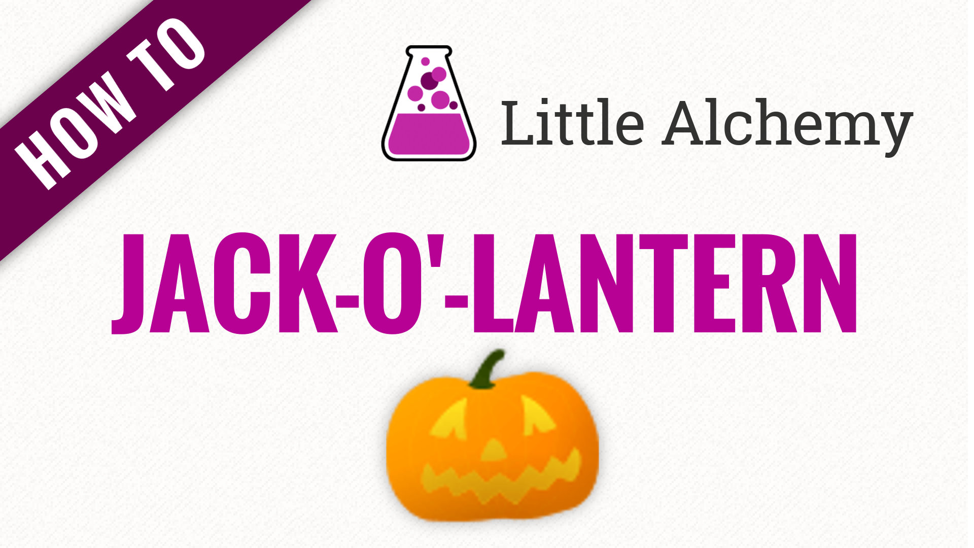 jacko'lantern Little Alchemy Cheats