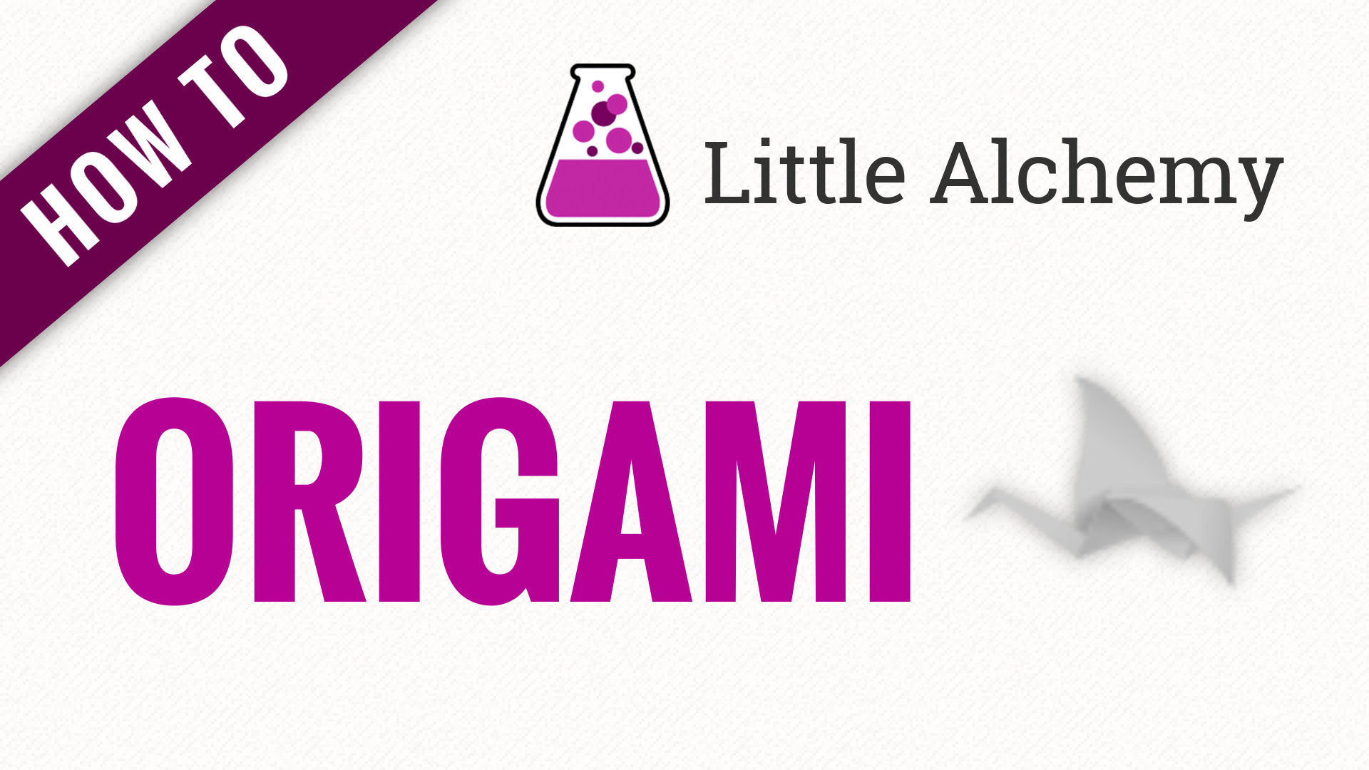origami - Little Alchemy Cheats