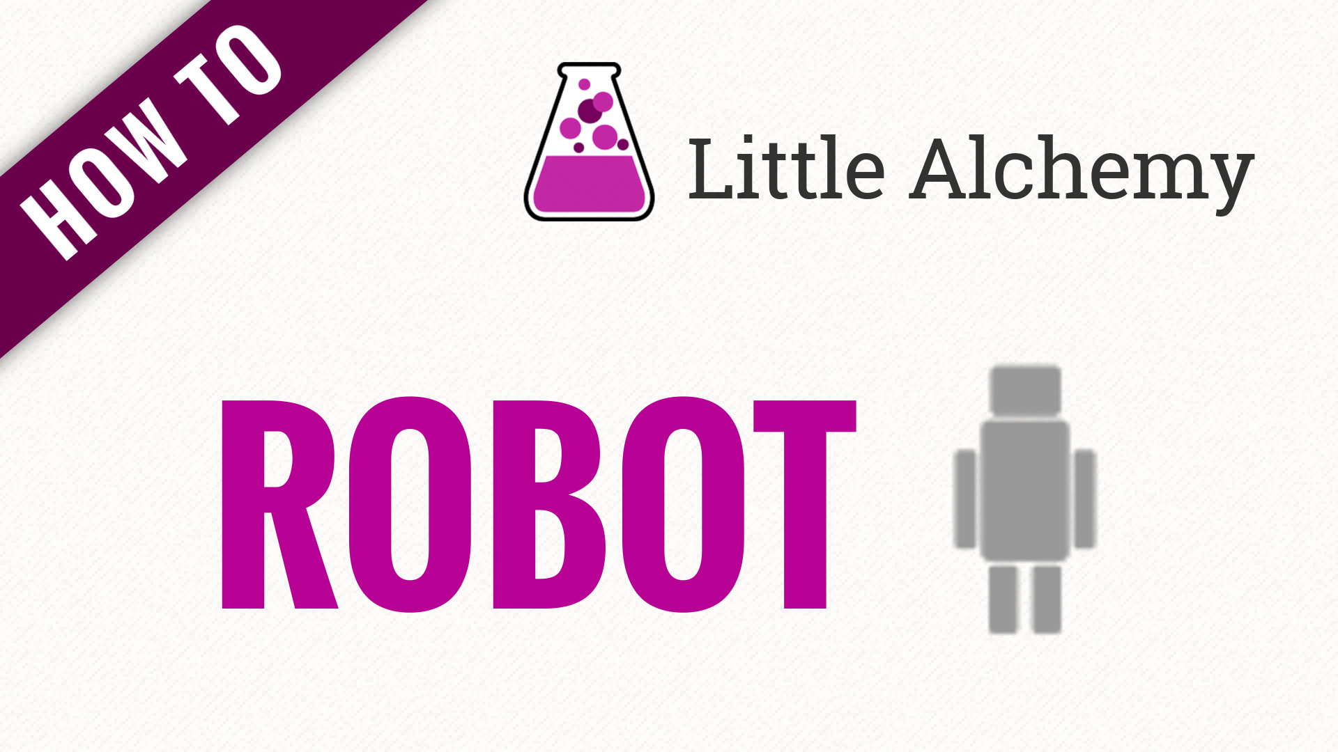 robot - Little Alchemy Cheats How To Make Robot In Little Alchemy