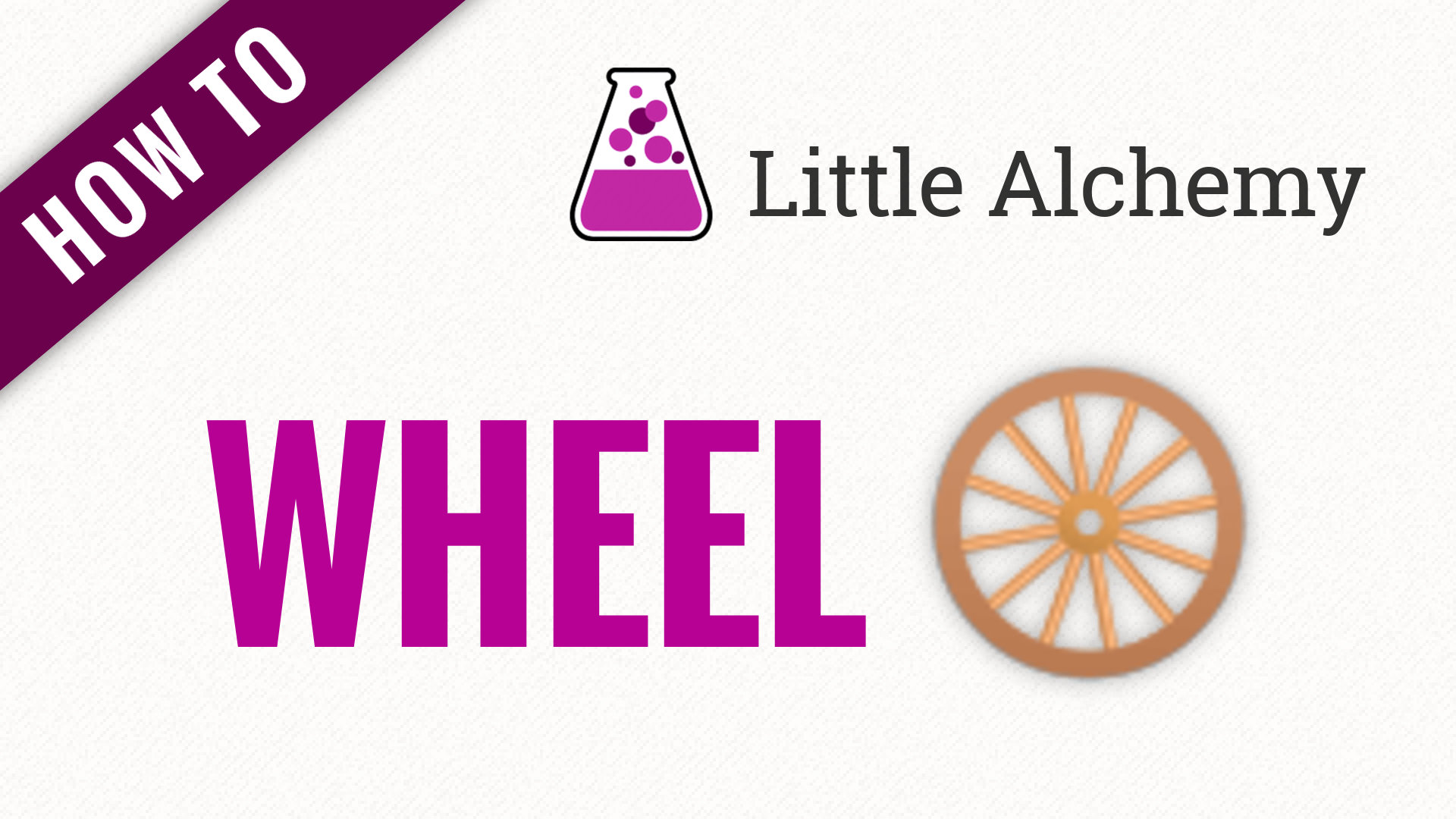 How To Make Wheel In Little Alchemy
