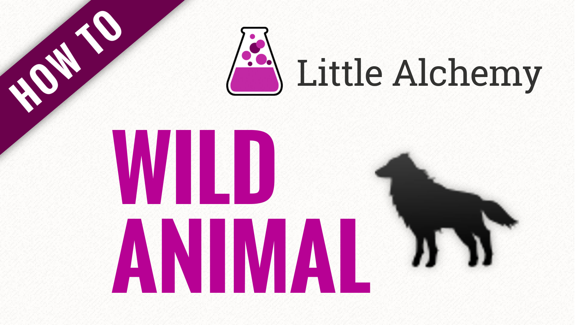 wild animal - Little Alchemy Cheats