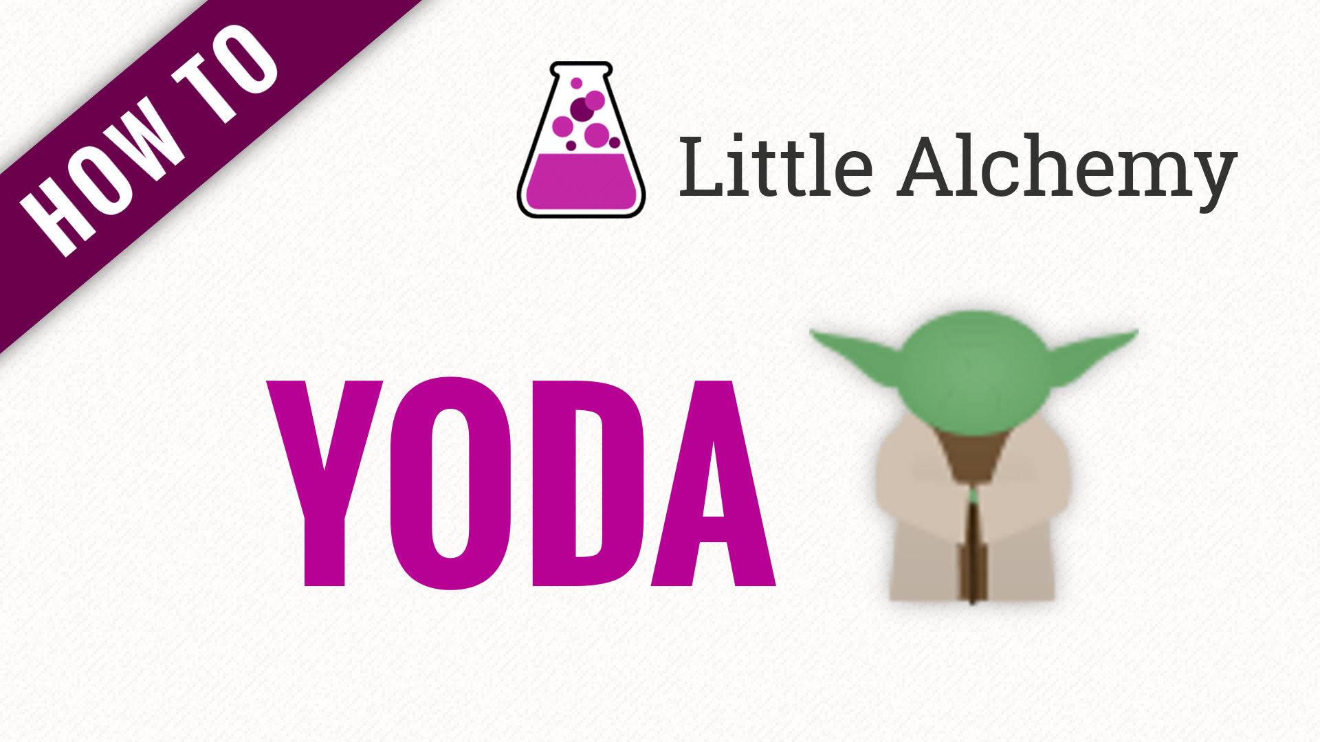 How To Make Baby Yoda In Little Alchemy 2